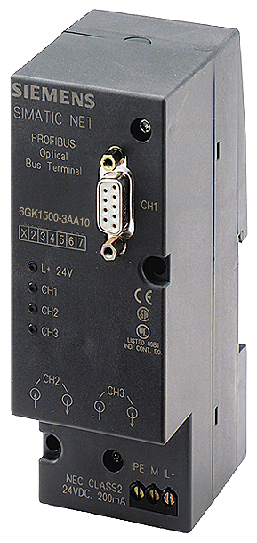 [Imagem TERMINAL DE CONEXÃO PROFIBUS 6GK15003AA10 SIEMENS]