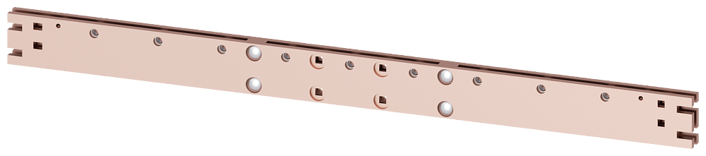 BARRAMENTO 3NJ4 2X80X10 MM L: 1100 MM 8LK40035AA22 SIEMENS