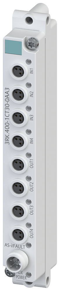AS-I MÓDULO COMPACTO K20 IP67 DIGITAL 4DE/4DA 4X ENTR. PARA SENSOR 3RK14001CT300AA3 SIEMENS
