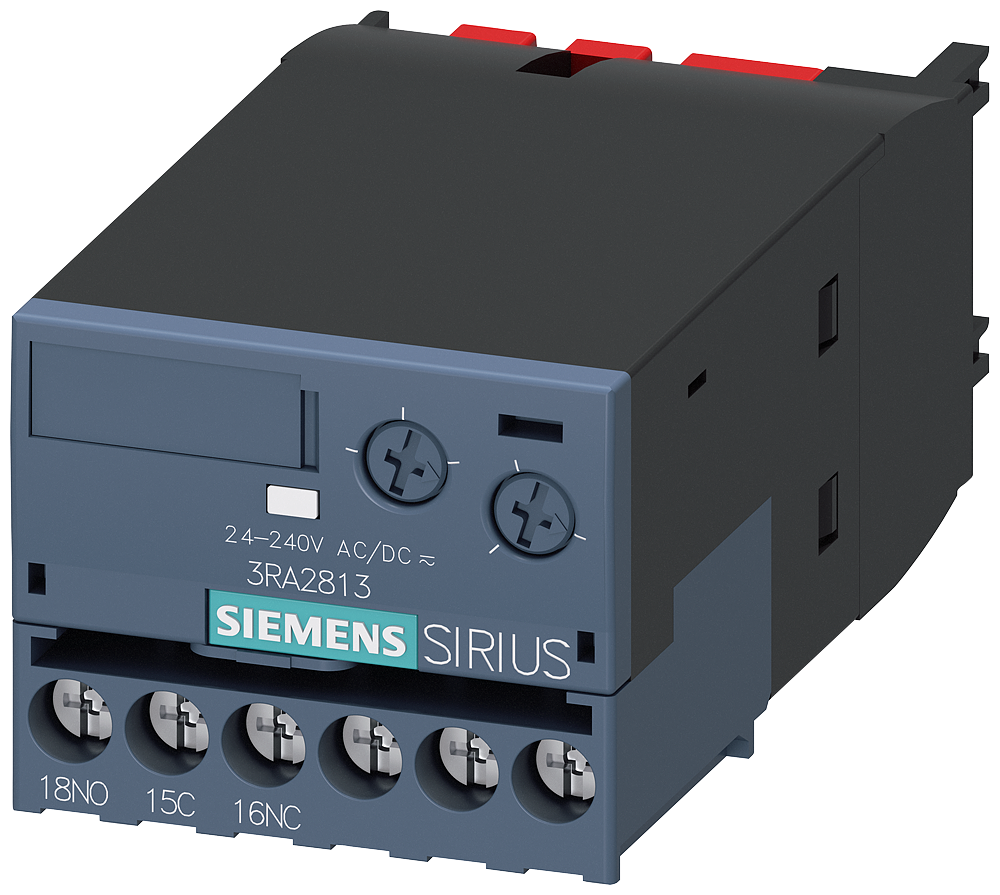 [Imagem do produto CONTATO AUX TEMPORIZ. ON 1CO S00-S3 3RA28131AW10 SIEMENS]