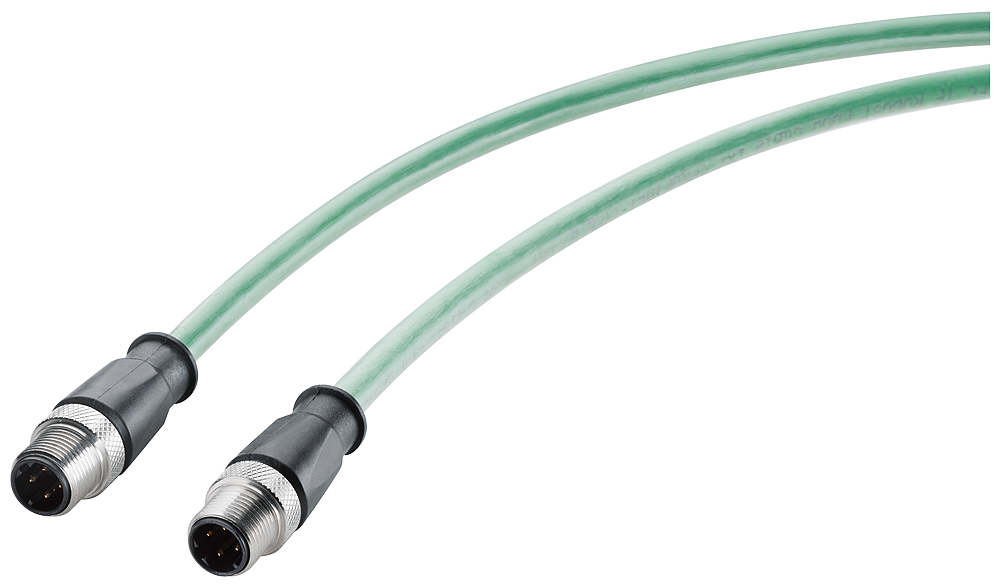 CABO IE ROBUSTO;2 X M12;2X2;3M;2 X COD. D;IP65/67/69;CAT5E;PVC;ROBUSTO 6XV18815AH30 SIEMENS