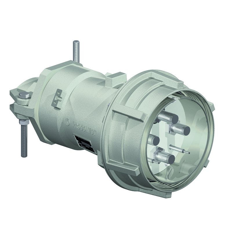 [Imagem do produto PLUGUE MÓVEL 800A 3P+T IP67 1000V 899.AS8PM330 SCAME]