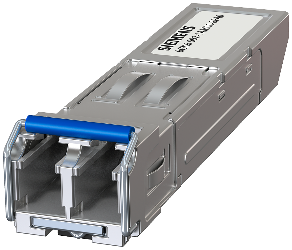[Imagem TRANSCEPTOR DE ENCAIXE SFP992-1LD, 1X 1000 MBIT/S LC, SM VIDRO, MÁX. 10 KM, CC 6GK59921AM008FA0 SIEMENS]