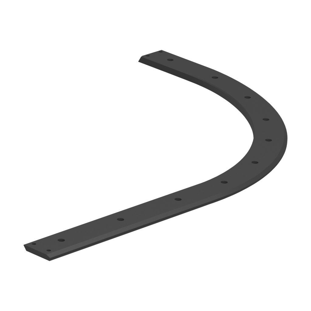 [Imagem TRILHO DE GUIA CURVO 90° 1 METRO LXMMCRABA64S100 SCHNEIDER]