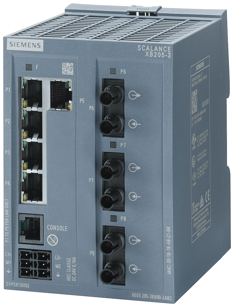 [Imagem SCALANCE XB205-3 6GK52053BB002TB2 SIEMENS]