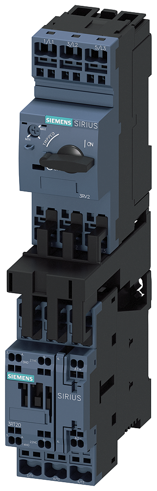 CHAVE DE PARTIDA ACIONADOR DIRETO S0 13-20 A DC 24 V 150 KA 3RA21204BE270BB4 SIEMENS