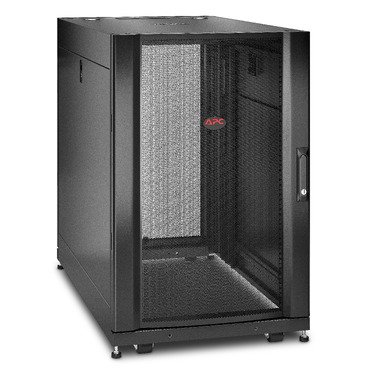 [Imagem APC NETSHELTER SX SERVER RACK ENCLOSURE 18U BLACK 925H X 600W X 1070D MM AR3106 SCHNEIDER]