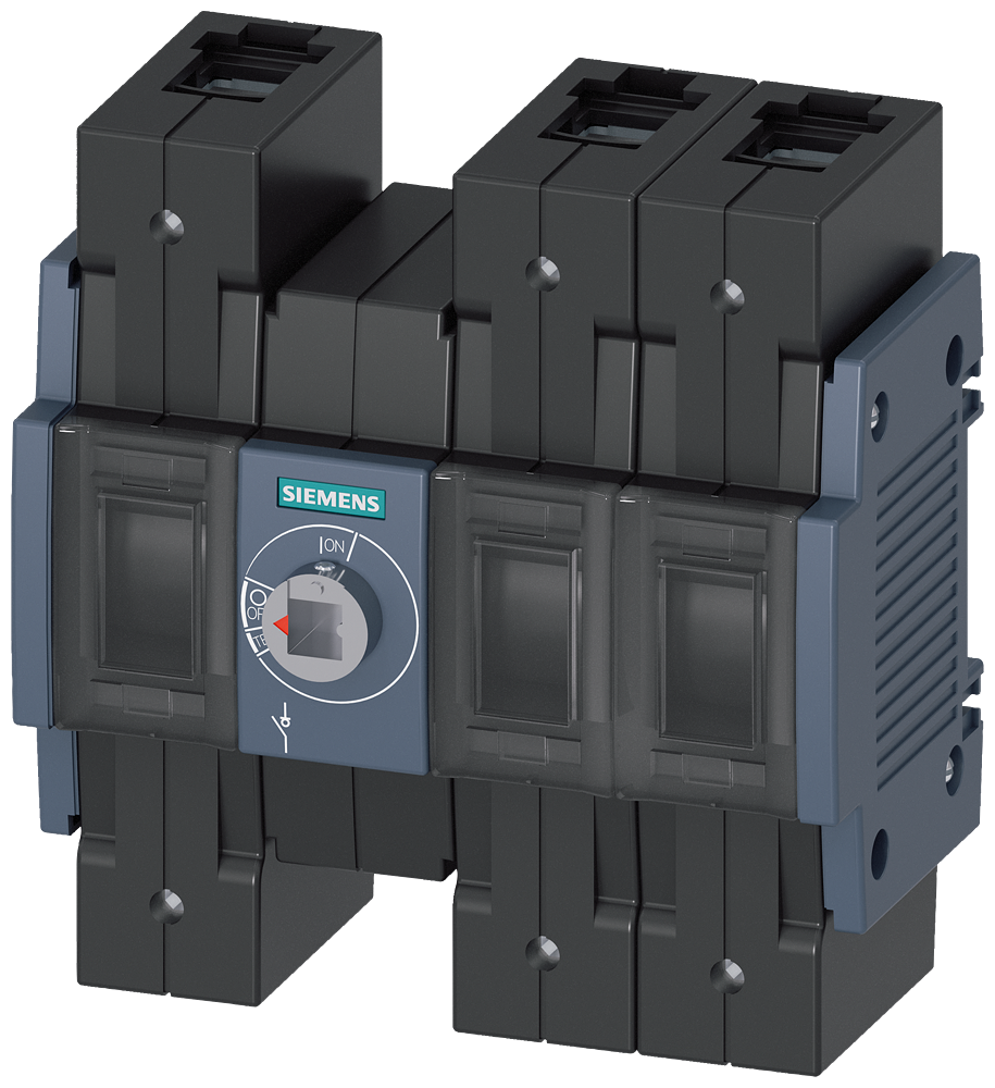 SECCIONADOR DE CORTE EM CARGA 80A TAM. 2 DE 3 POLOS ACIONAMENTO FRONTAL CEN 3KD28302NE200 SIEMENS