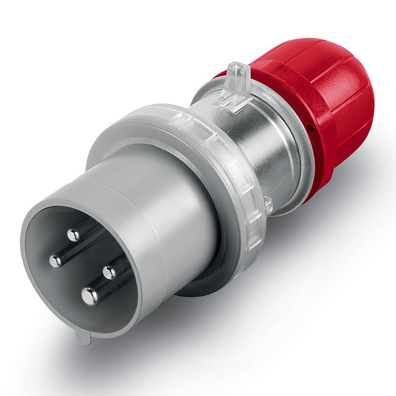 [Imagem do produto PLUGUE MÓVEL 3P+T IP44 16A 6H 380-415V 213.1636P.TR SCAME]