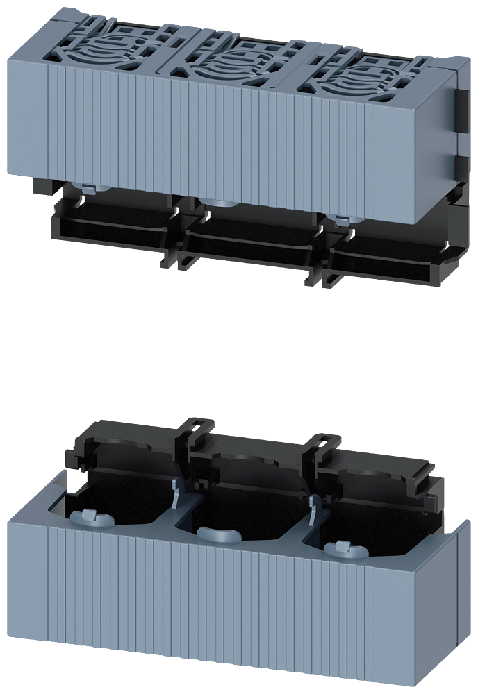[Imagem do produto TAMPA DA CONEXÃO DO CABO COM PROTEÇÃO ANTICONTATO, PARA TAMANHO NH1, ACESSÓRIOS 3NP19431CD00 SIEMENS]