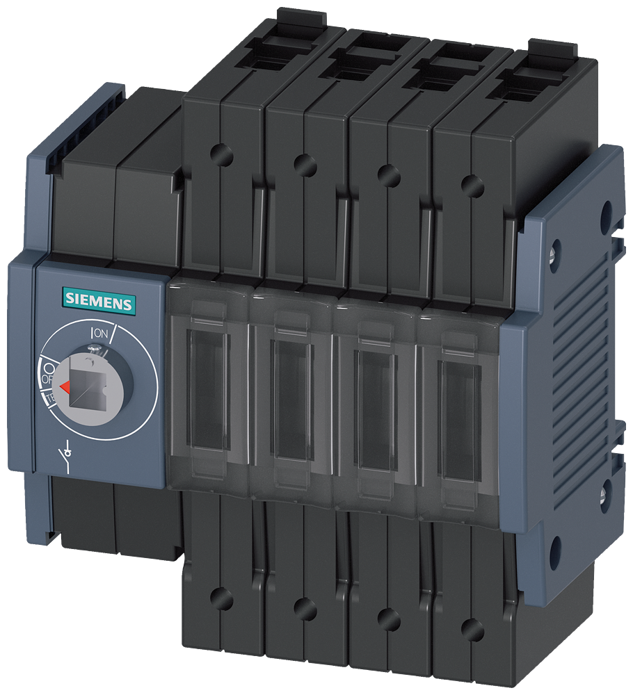 [Imagem do produto SECC. FUS. 4P 63A TERM. BORNE S/ MANOP. 3KD26402ME100 SIEMENS]