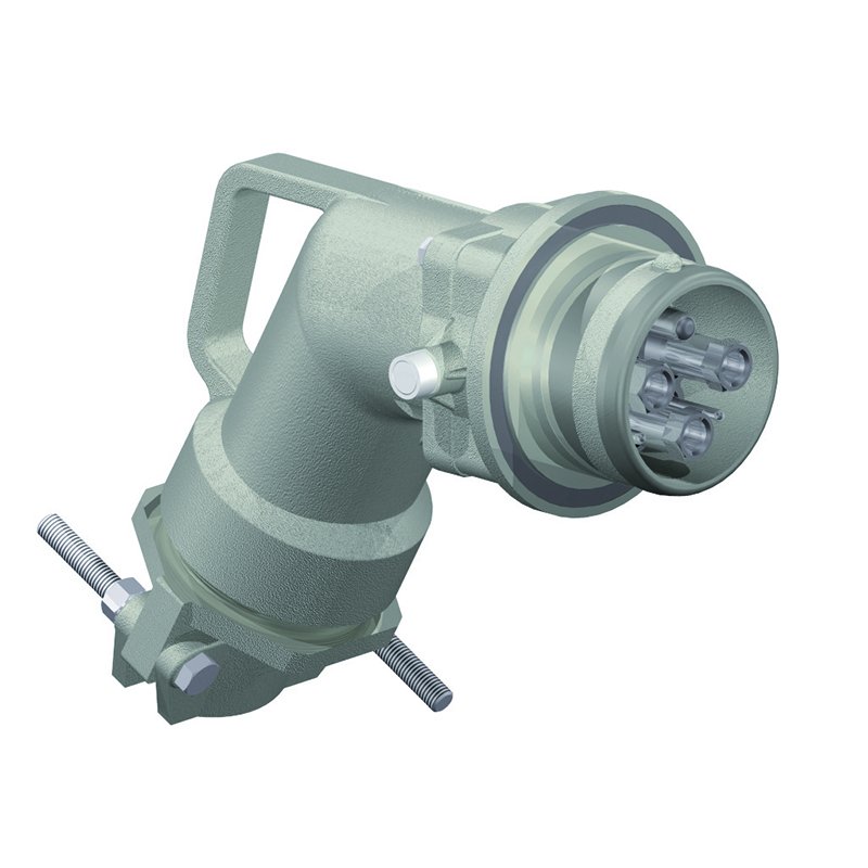 [Imagem do produto PLUGUE MÓVEL 320A 3P+N+T IP67 1000V 899.AL5PR495 SCAME]