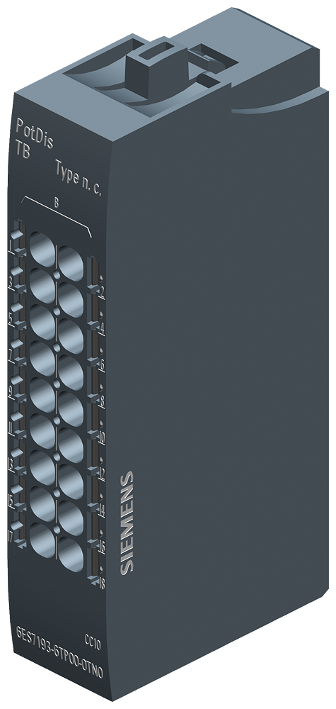 [Imagem do produto SIMATIC ET 200SP POTDIS-TB-N.C.-G PU 1 6ES71936TP000TN0 SIEMENS]