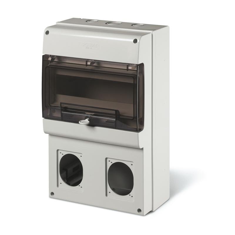 [Imagem do produto QUADRO DE DISTRIBUIÇÃO  MOD.400 2 TOMADAS 16/32A 672.3300.1102 SCAME]