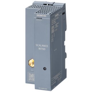 [Imagem do produto CLIENTE IWLAN/PONTE WLAN IP20 IEEE 802.11AX 601 MBIT/S 1XRJ45 1XR-SMA 6GK57621AJ001AA0 SIEMENS]