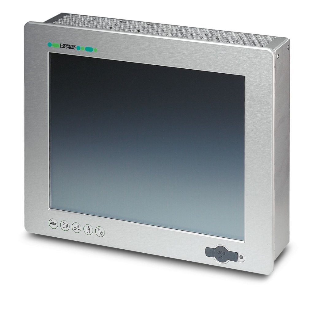 [Imagem IHM COM TELA TÁTIL E TECLADO DE SOFTWARE DISPLAY 15" PPC6115SG05 PHOENIX CONTACT]