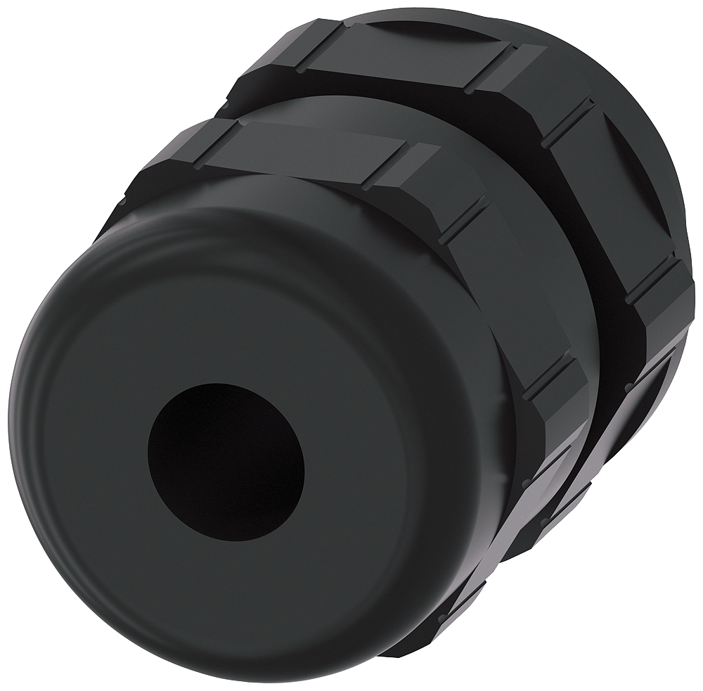 [Imagem do produto PARAFUSAMENTO DE CABO M20X1,5, ALTURA IP69, IEC 60529 3SX56011A SIEMENS]