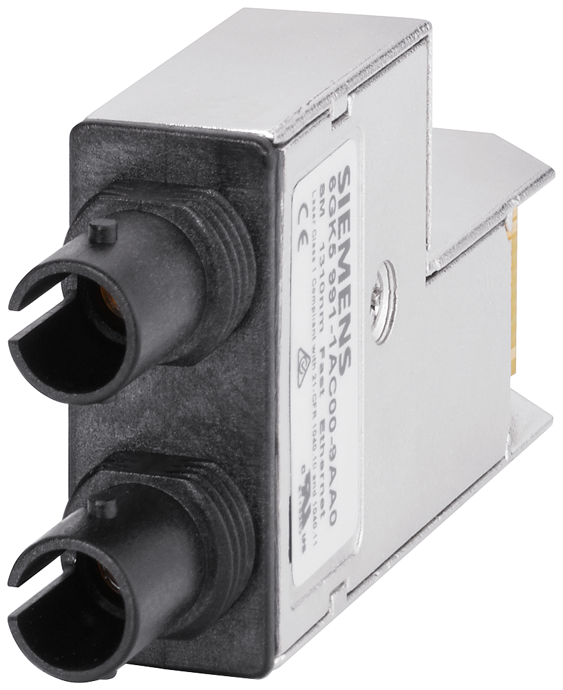 [Imagem do produto MODULO SCALANCE FO MONOMODO 6GK59911AC008AA0 SIEMENS]