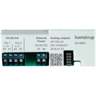 [Imagem do produto K SERIES ANALOG OUTPUT MODULE DUAL 4 20 MA KA420A SCHNEIDER]