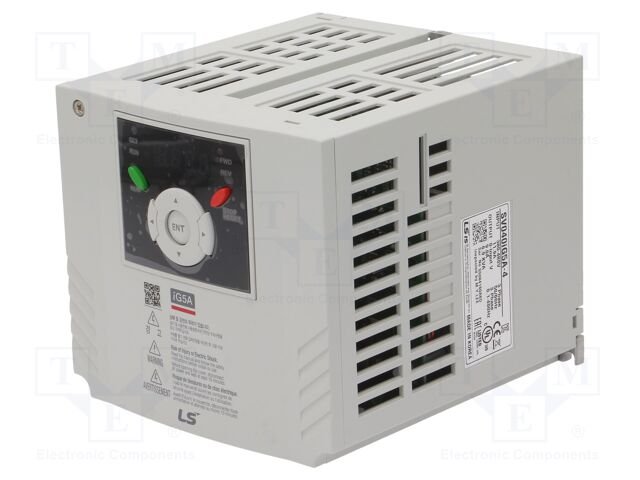 [Imagem do produto INVERSOR DE FREQUÊNCIA TRIFÁSICO 4KW 380/480V 50/60HZ SV040IG5A4 LS ELECTRIC]