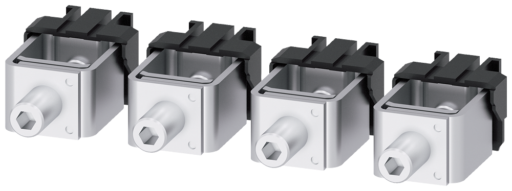 TERMINAL COM MOLDURA 4 PEÇAS ACESSÓRIOS PARA: 3VA1 250 3VA92540JA11 SIEMENS