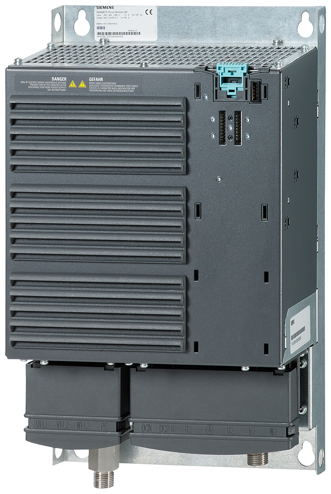 [Imagem MÓDULO DE POTÊNCIA TRIFÁSICO 22KW 45A 380/480V 47/63HZ 6SL32101SE245UA0 SIEMENS]