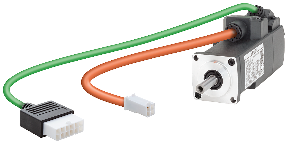 [Imagem do produto SERVOMOTOR CA 0,32NM/3000RPM ENCI 1FL60242AF211AG1 SIEMENS]