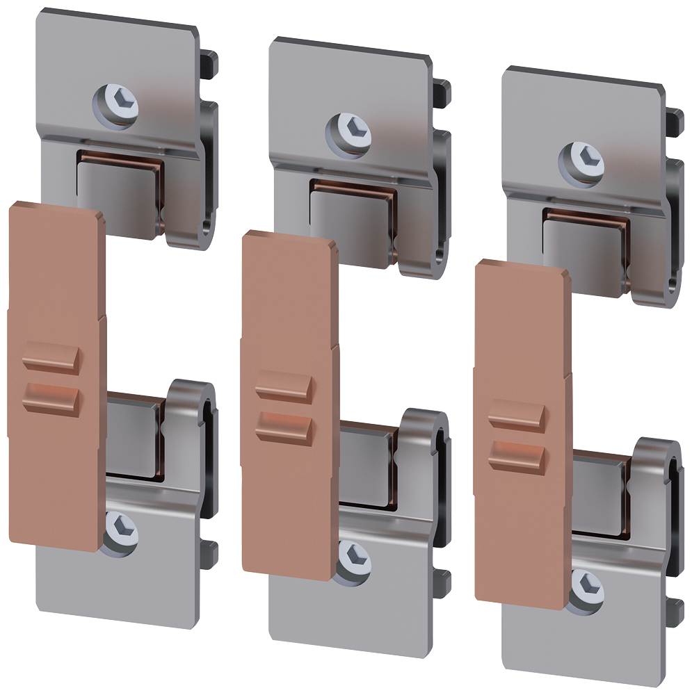 [Imagem JOGO DE CONTATOS PARA 3RT1075 3 NA S12 3RT19756A SIEMENS]