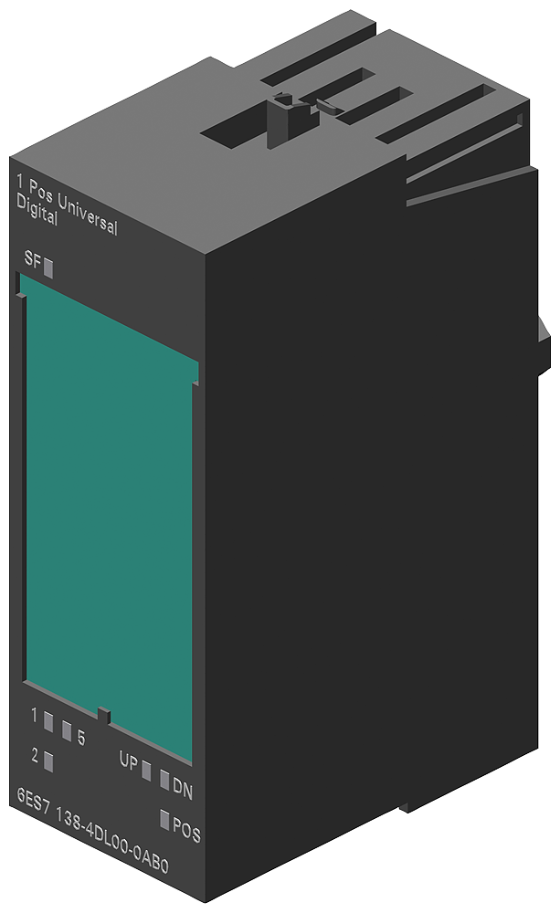 [Imagem do produto ET 200S: MÓD. P/ ENCODER INCR SSI 5V/24V 6ES71384DL000AB0 SIEMENS]