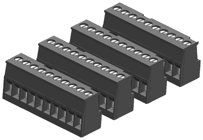 SIMATIC S7-1200 TIN-PLATED JOINT BLOCK 10 PINS, SCREW PU 4 6ES72921AK300XA0 SIEMENS