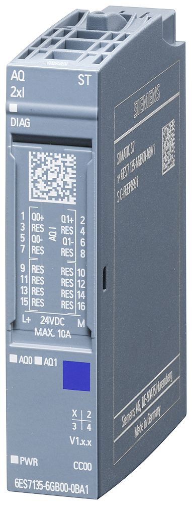 [Imagem ET200SP: AQ 2XU/I STD 6ES71356GB000BA1 SIEMENS]