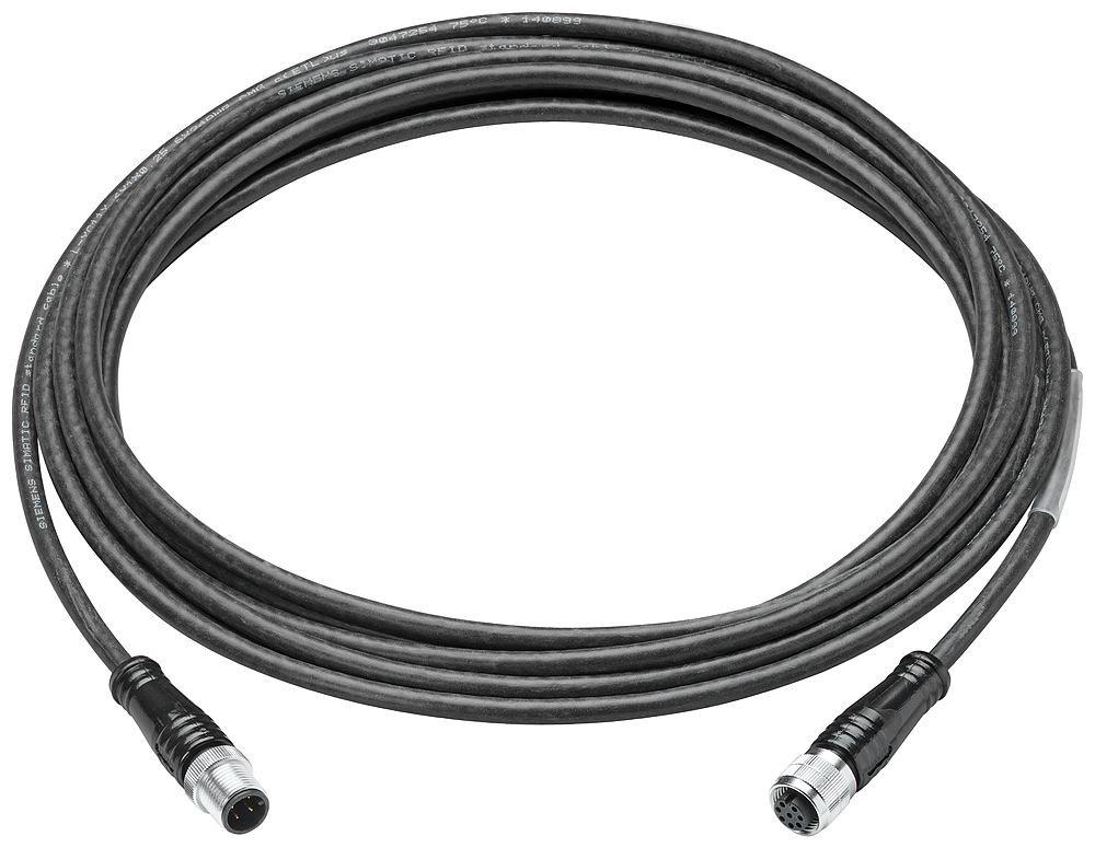 [Imagem CABO PARA PLUGAR SIMATIC RF LINK IO, 2X M12-4 POLOS, 5M 6GT28914MH50 SIEMENS]