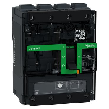 [Imagem do produto DISJUNTOR NSXM 36KA TM25D 4P ELINK C11F4TM025L SCHNEIDER]