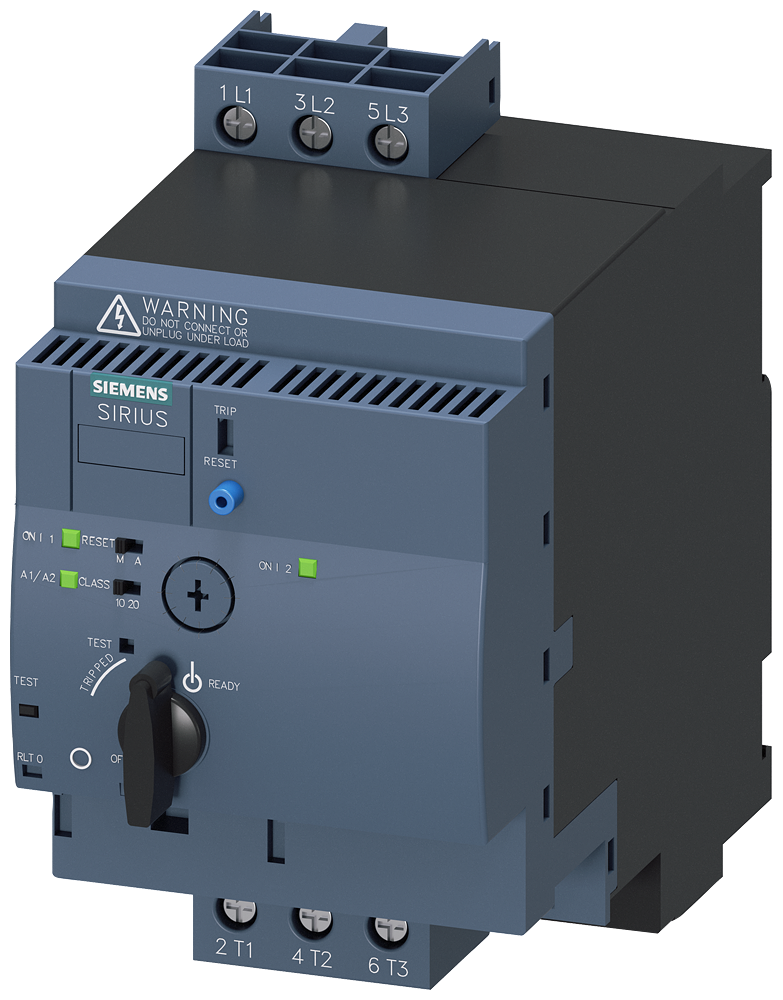 [Imagem 3RA6 REVERSA 1-4A 24VCA/CC BORNES P 3RA62501CB34 SIEMENS]