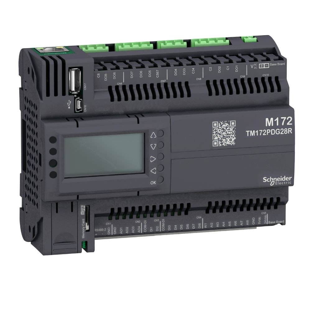 [Imagem CLP - CONTROLADOR LÓGICO PROGRAMÁVEL COM DISPLAY - 24 VAC/DC SCHNEIDER]
