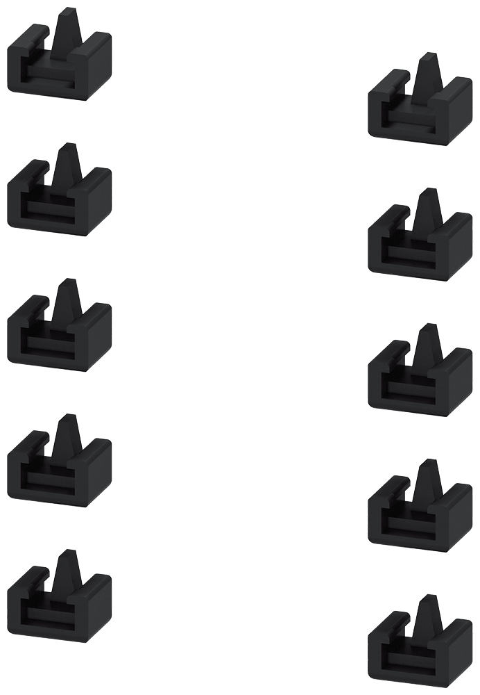 KIT DE VIBRAÇÃO E CHOQUE PARA 3RC7 ILM COMPOSTO POR 10 CONECTORES 3RA29121 SIEMENS