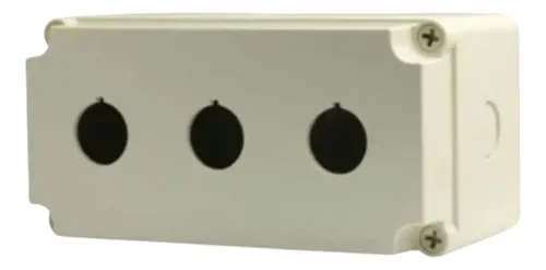 [Imagem BOTOEIRA PLA P/ 3 BOTAO DE COMANDO IP65 3SB78130AA100BA0 SIEMENS]