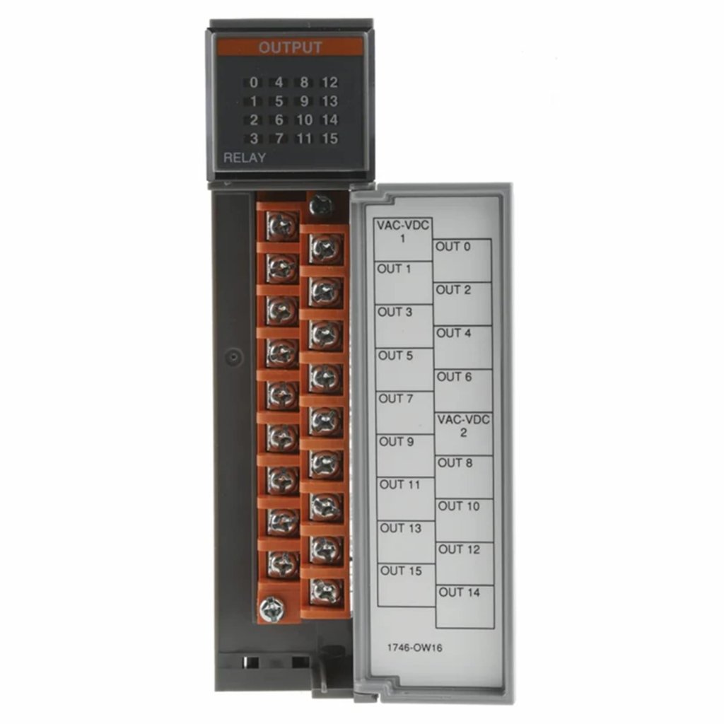 [Imagem MÓDULO SAÍDA DIGITAL SLC 16 PONTOS 1746OW16 ROCKWELL ALLEN BRADLEY]