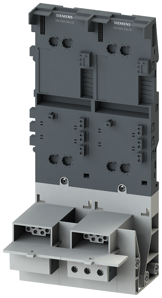 [Imagem do produto MÓDULO TERMINAL 130MM ET200S HIGH FEATURE 3RK19030AL10 SIEMENS]