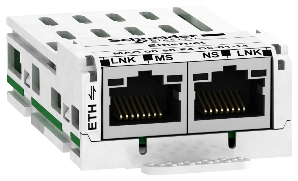 [Imagem CARTÃO DE COMUNICAÇÃO ETHERNET/IP E ETHERNET TCP/IP PARA ALTIVAR MACHINE 320 VW3A3616 SCHNEIDER]