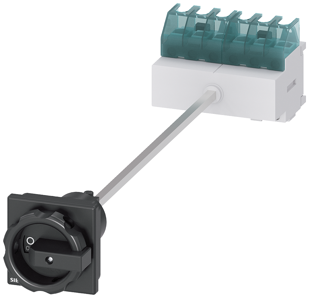 SECCIONADOR DE CORTE EM CARGA 3LD CHAVE PRINCIPAL DE 6 POLOS IU: 25 A 3LD21133VK51 SIEMENS