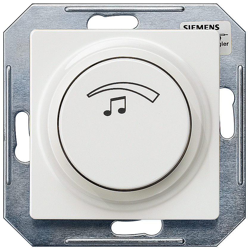 REGULADOR DO VOLUME DE SOM MONO BRANCO TITÂNIO 3W 27 OHM 5TG4815 SIEMENS