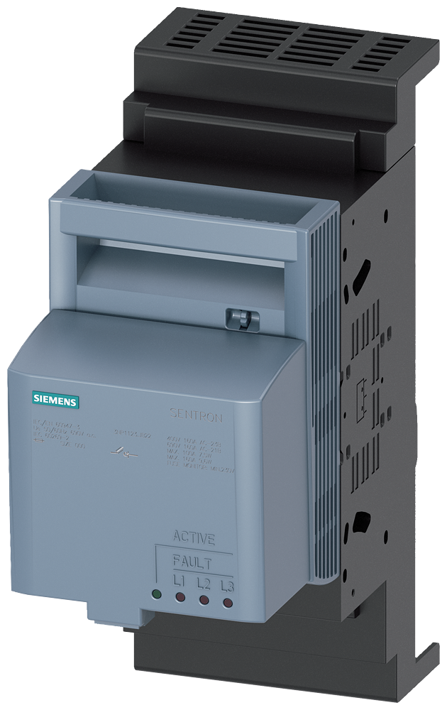 SECCIONADORA-FUSÍVEL SOB CARGA 3NP1 DE 3 POLOS NH000 160 A 3NP11231JB22 SIEMENS