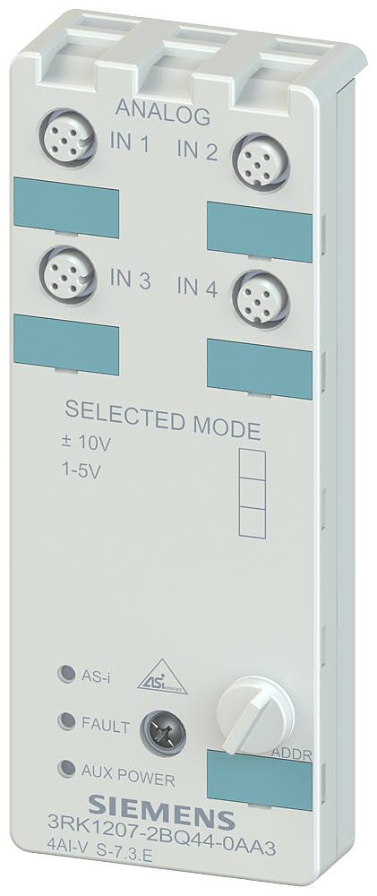 [Imagem MÓDULO ENTRADA ANALÓGICO 10V 160MA 3RK12072BQ440AA3 SIEMENS]