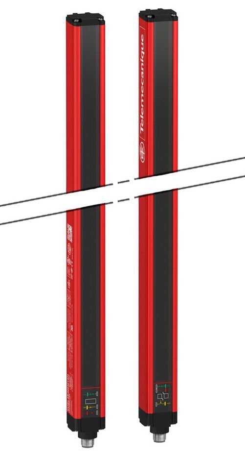 [Imagem CORTINA DE LUZ BÁSICA 1210MM TIPO 4  XUSL4E14F121N TELEMECANIQUE]