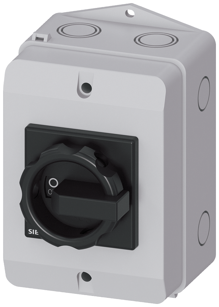 [Imagem CHAVE SECCIONADORA TETRAPOLAR 16A 690V 3LD20641TC51 SIEMENS]