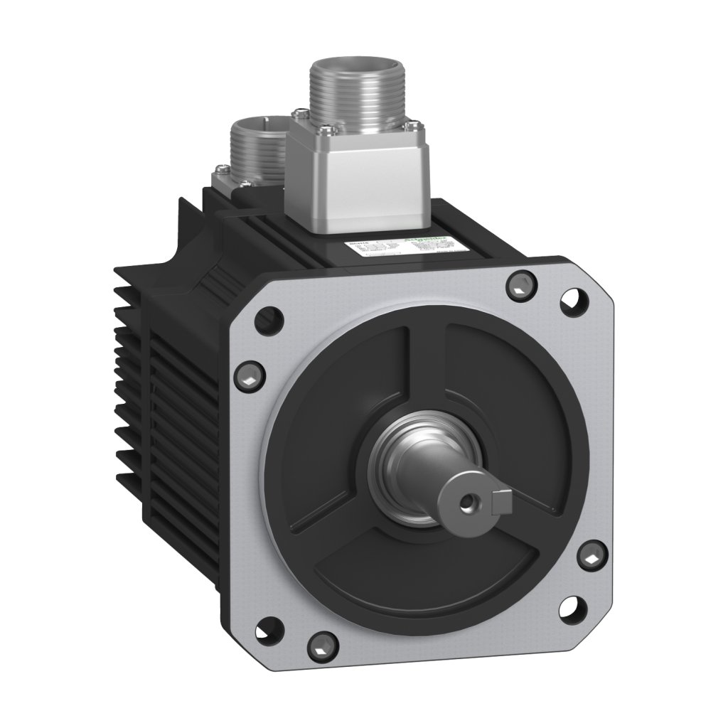 [Imagem MOTOR BCH16 23BITS FLANGE 130MM EIXO 22MM 0.85KW ALTA INÉRCIA 1500RPM C FREIO 220VAC BCH16HM08132F6C2 SCHNEIDER]