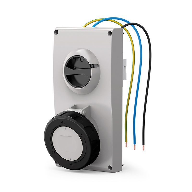 [Imagem do produto TOMADA DE EMBUTIR 63A 2P+T 7H 407.63836 SCAME]