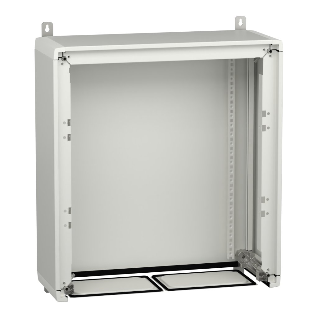[Imagem WALL MOUNTED/FLOOR STANDING ENCLOSURE PRISMASET G W 600MM H 650MM (11M) IP55 WITHOUT PLINTH LVS08303 SCHNEIDER]