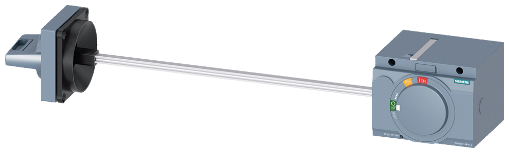 ACIONAMENTO ROTATIVO DE PAREDE LATERAL PADRÃO IEC IP65 KIT DE ILUMINAÇÃO 24V 3VA92670PK13 SIEMENS